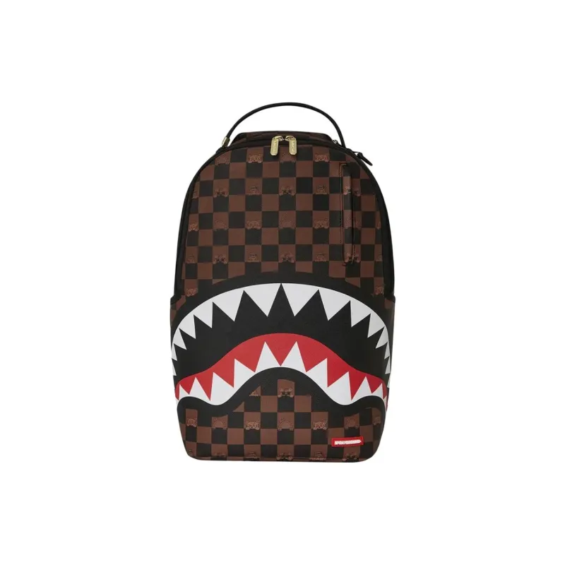 SPRAYGROUND PVC Polyvinyl Chloride Backpack Regular Men's Brown-0