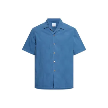 PS By Paul Smith Check Patterned Textured Shirt