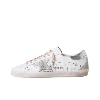 YIYANGQIANXI x Golden Goose Super Star Low Top Skateboard Shoes Women's Gray