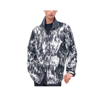 HERMES Jackets & Coats Men's Blue