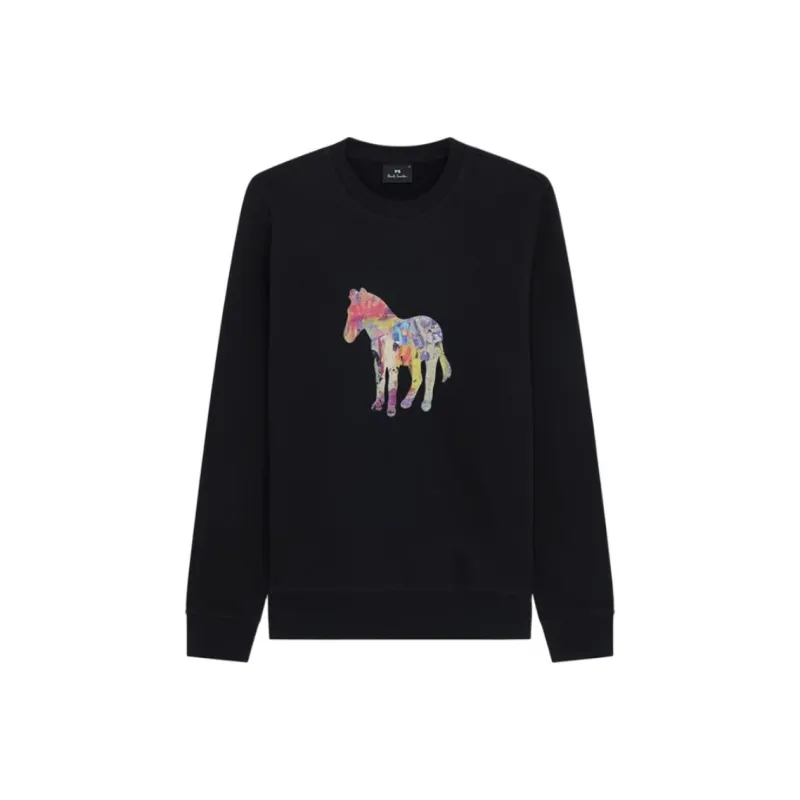 Paul Smith Zebra Printed Crewneck Sweatshirt-0