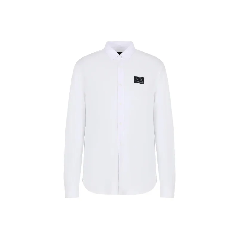 ARMANI EXCHANGE Shirts Men White-0