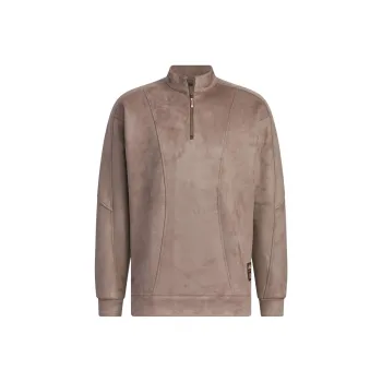 Adidas Wuji Series FW24 WUJI SUEDE SWEATSHIRT Sweatshirt Men's Brown