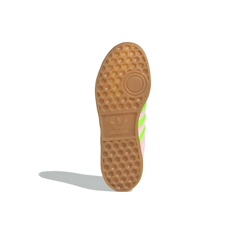 Adidas Hamburg Clear Pink Solar Green Gold Metallic Women's-4