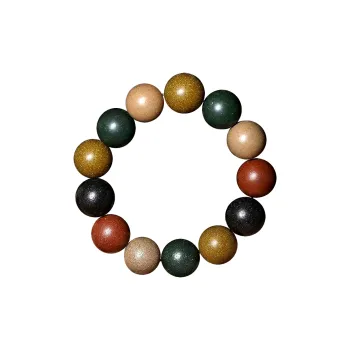 Tan Xin Blended Fragrance Bead Wooden Bracelets Unisex