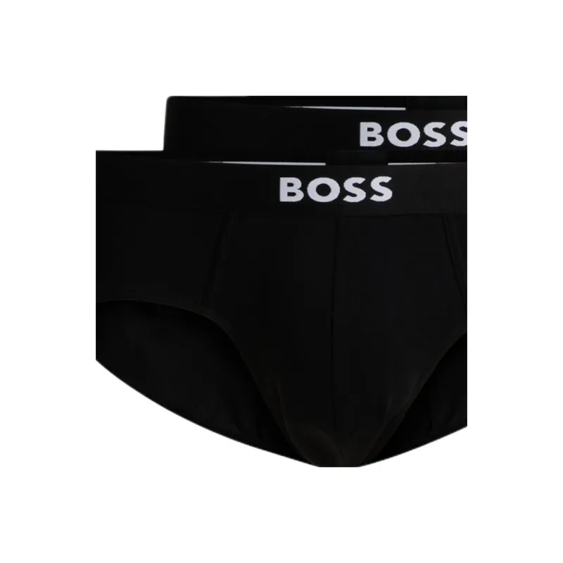 HUGO BOSS Logo waistband Briefs Pack Of Three-2