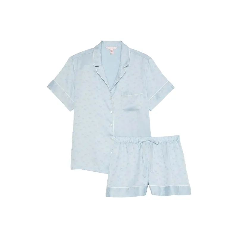 Victoria's Secret Pajama Set Women's Sky Blue-0
