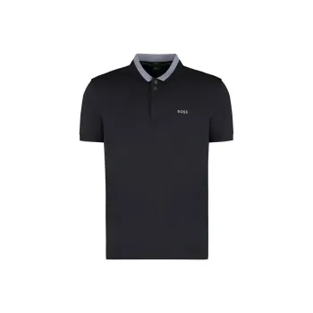 HUGO BOSS SS24 Polo Shirt Men's Black