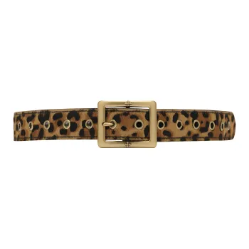 SMFK SMFK Wild World Wild World Series Denim Pin Buckle Leather Belts Unisex 3.5cm