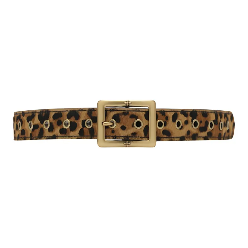 SMFK SMFK Wild World Wild World Series Denim Pin Buckle Leather Belts Unisex 3.5cm-0