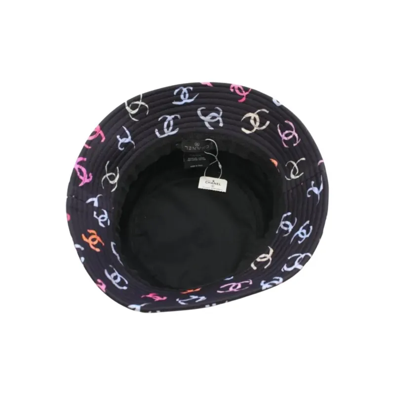 CHANEL 1986 1988 Mark Bucket Hat-2