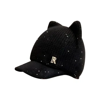 BANDICOOT Rabbit Fur Beanies Women's