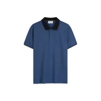 CALVIN KLEIN Polo Shirt Men's Dark Blue