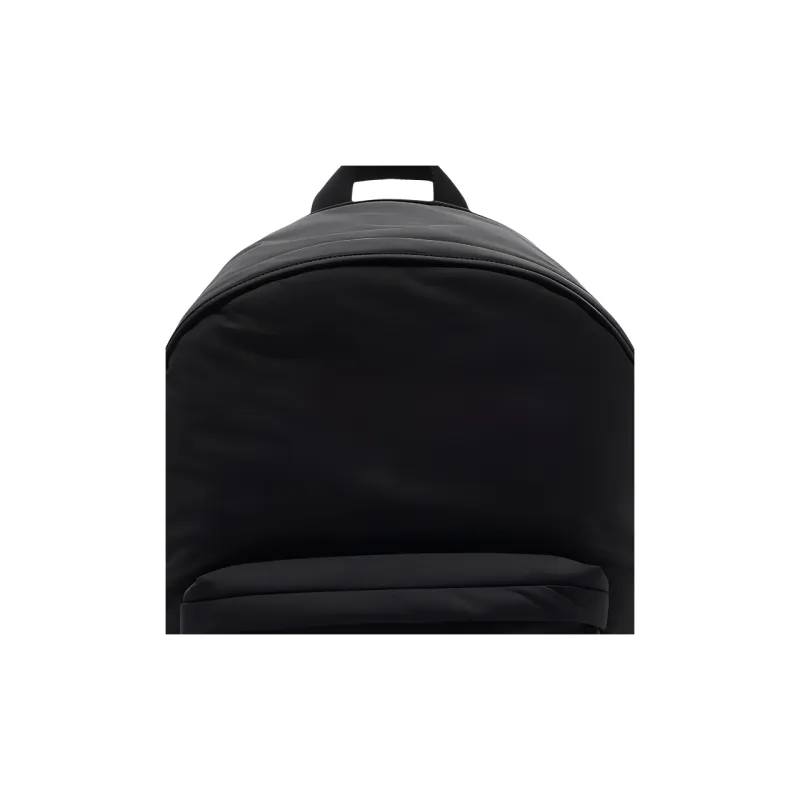 Burberry Shield Polyamide Backpack Men's Black-4