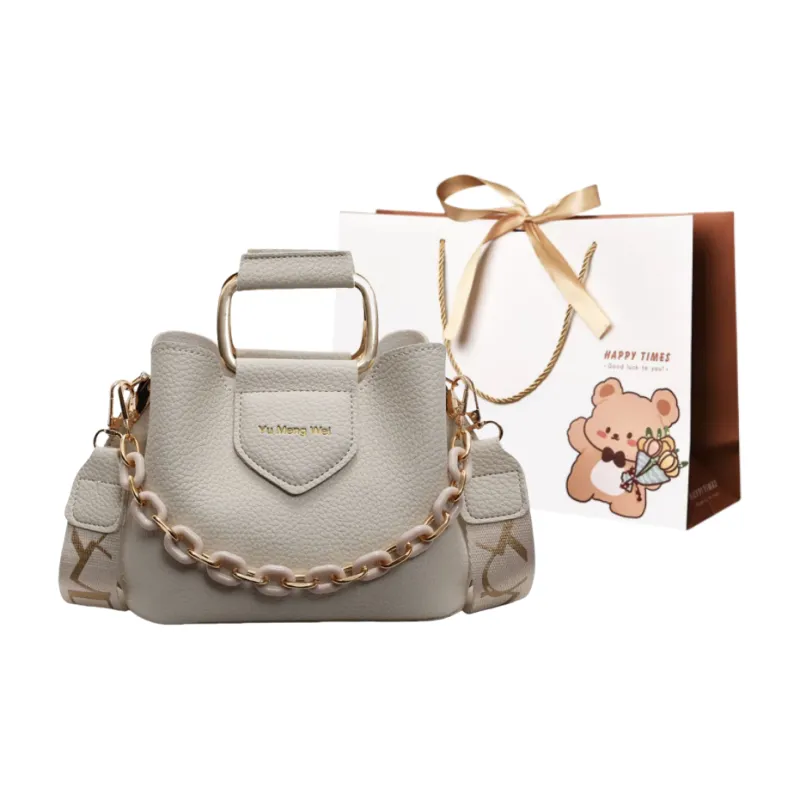 ERANGBEAR PU Crossbody Bag Small Size Women's Multicolor-9