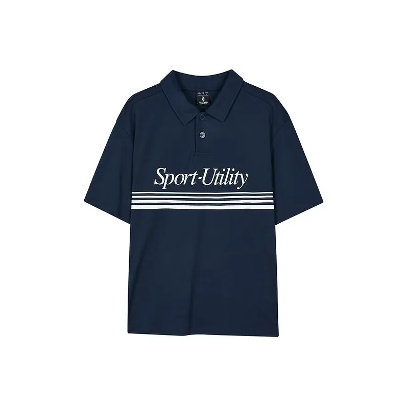 Skechers Polo Shirt Men's Navy Blue-0
