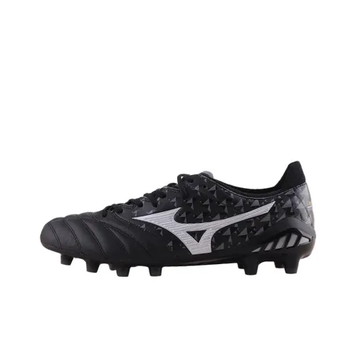 Mizuno Morelia Neo 3 Anti Slip Wear Resistant Soccer Shoes Men's Black