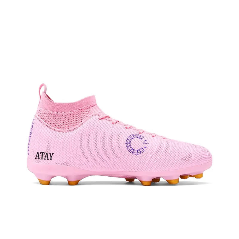 ATAY AG Rubber Short Studs TF Rubber Broken Studs Soft Ground Firm Ground Anti Slip Wear Resistant Soccer Shoes Unisex-1