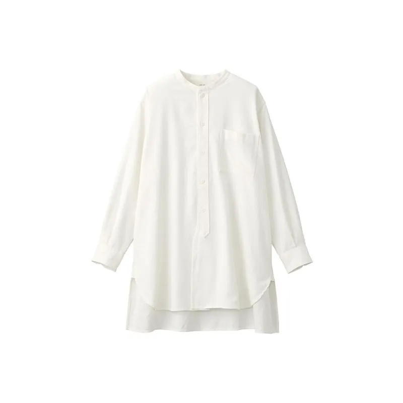 MUJI Shirts Unisex Ecru-0