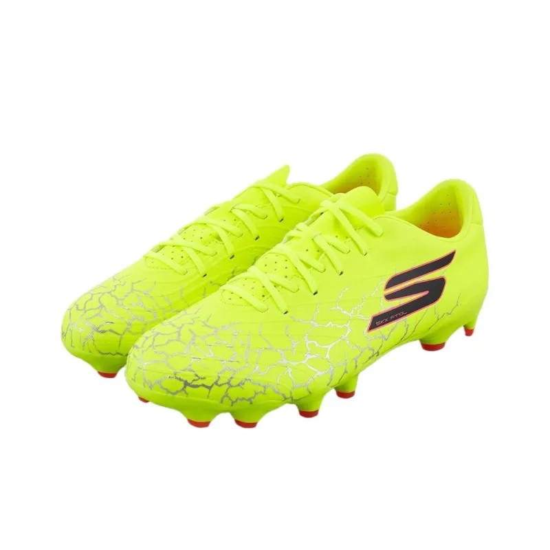 Skechers SKX_01 Gold Soccer Shoes Men's Yellow Green-2