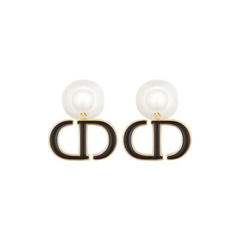 DIOR Earrings Women's Black-0