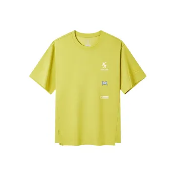 XTEP T Shirts Men Violet Green