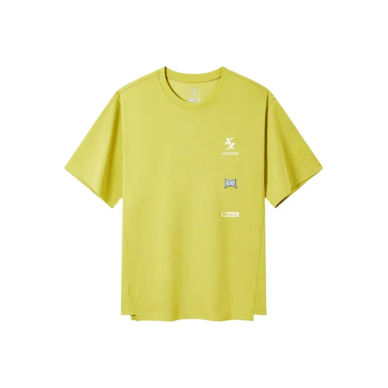 XTEP T Shirts Men Grass Green-0