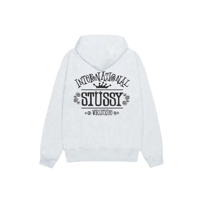 Stussy Worldwide Zip Hoodie-3