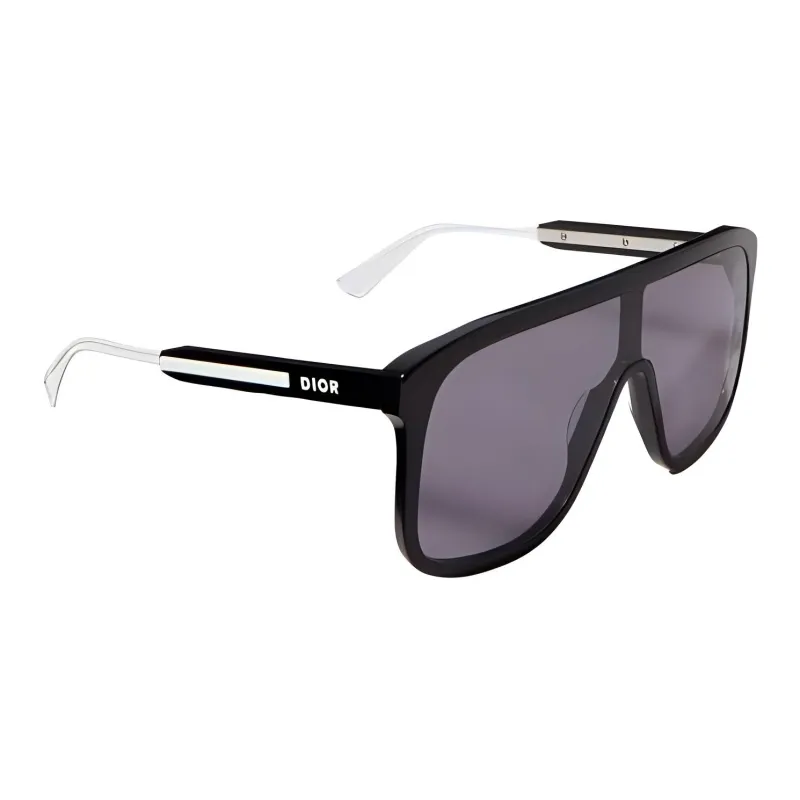 DIOR Acetate Square Sunglasses Men's Black-2