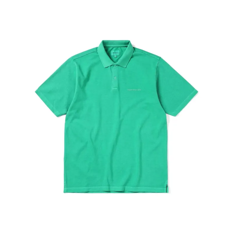 Thisisneverthat SS24 T Logo S/S Jersey Polo Shirt Unisex Green-0