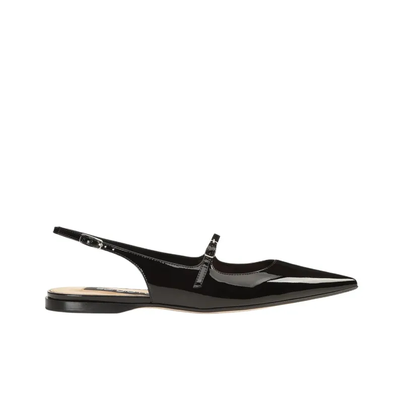 SERGIO ROSSI Godiva Casual Single Shoes Women's Black-1