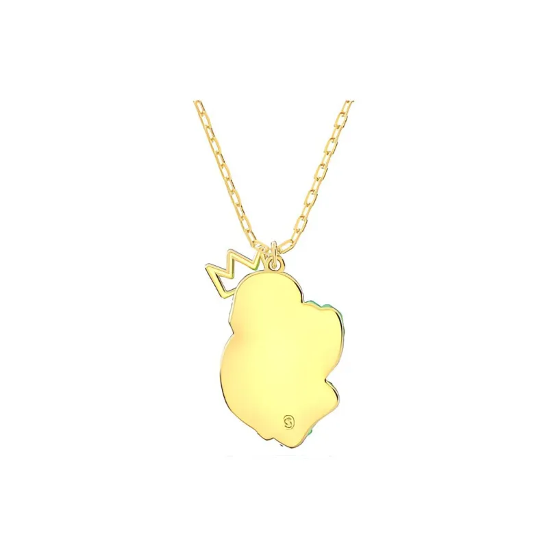 Swarovski Gold Tone Plated Chain Pendant Women's-1