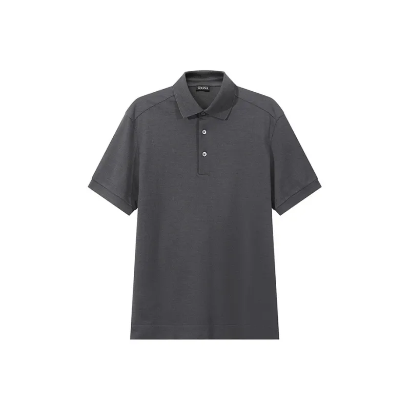 Ermenegildo Zegna Short sleeve Polo Shirt-0