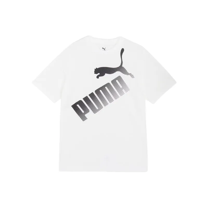 PUMA ESS T Shirts Men White-0
