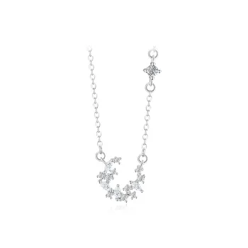 SECU S925 Silver Necklaces Women's