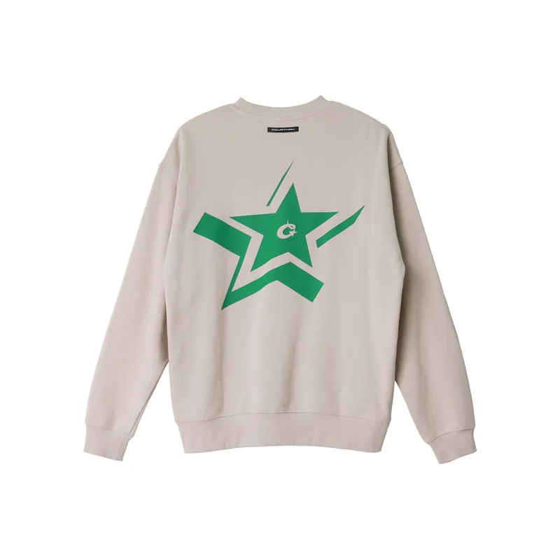 COURTMAN Sweatshirt Unisex Khaki-0