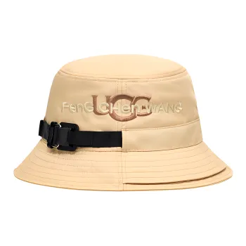 Feng Chen Wang x UGG Polyamide Bucket Hats Unisex Gravel Color