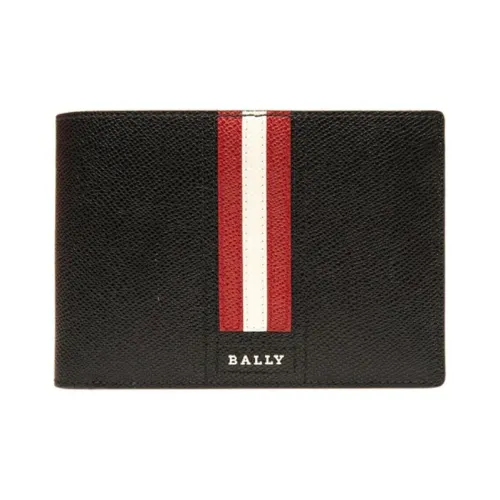 BALLY Leather Passport Holder Men's Black