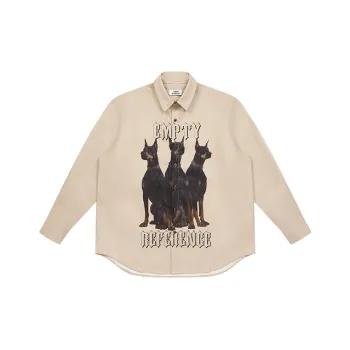 EMPTY REFERENCE Doberman Series Long Sleeved Shirts Unisex