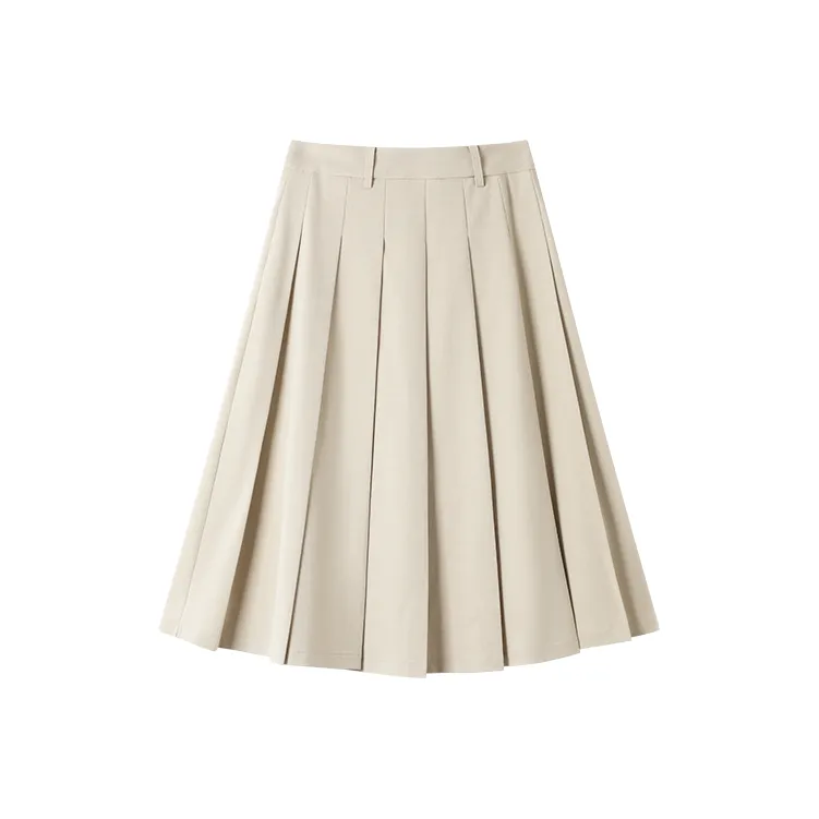 Miss Burde Casual Long Skirt Women's Black-6