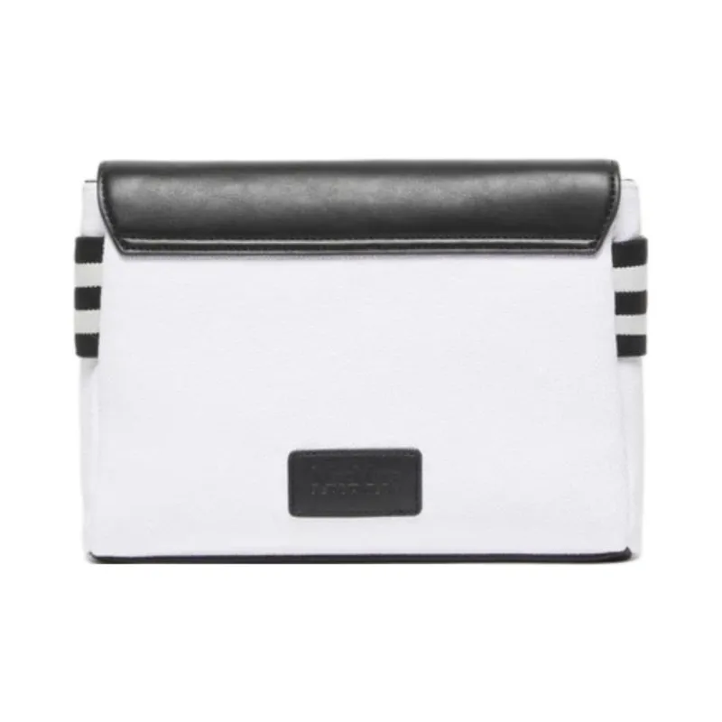 MaxMara Cotton Clutch Women's Black & White-1
