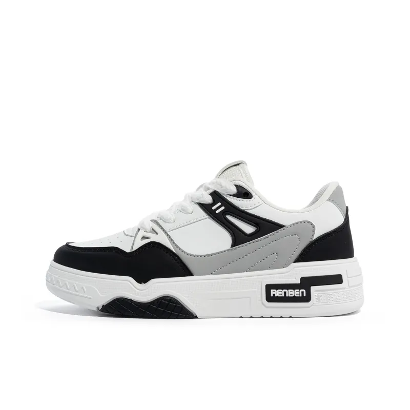 RENBEN Slip Resistant, Lightweight, And Breathable Low Top Skateboard Shoes Women's-0