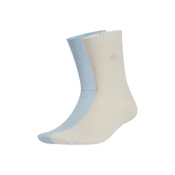 Adidas Originals Premium Essentials Ankle Socks Unisex 2 Pack Blue/Bauxite Brown