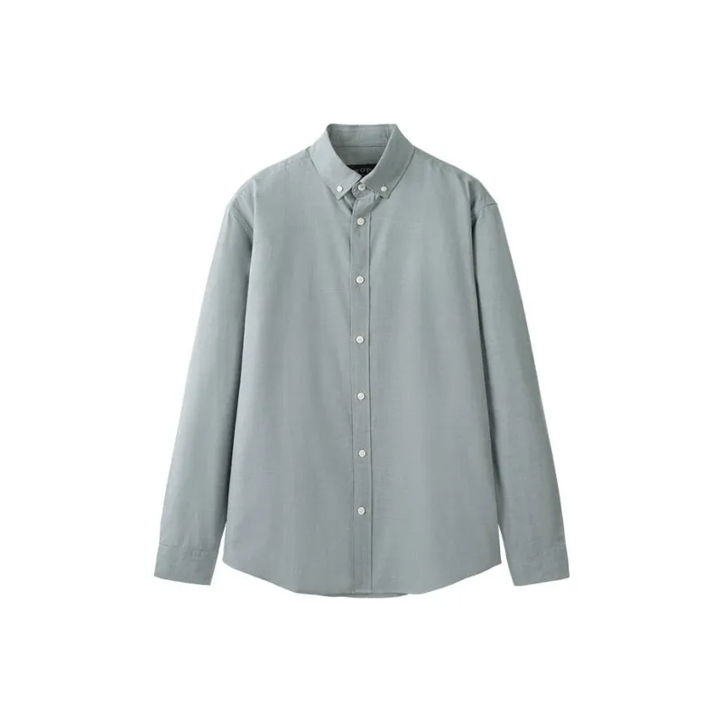 MARC OPOLO Shirts Men Gray Green 484-0
