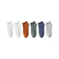 6 Pack[White-Orange-Green-Royal Blue-Light Gray]