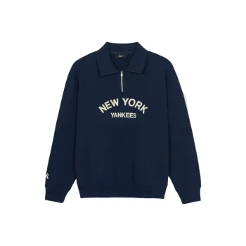 MLB New York Yankees Sweatshirt Unisex Navy Blue