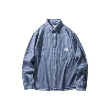 MAURRGOOU Shirts Unisex Blue