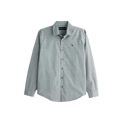 Abercrombie＆Fitch Shirt Unisex Dark Green