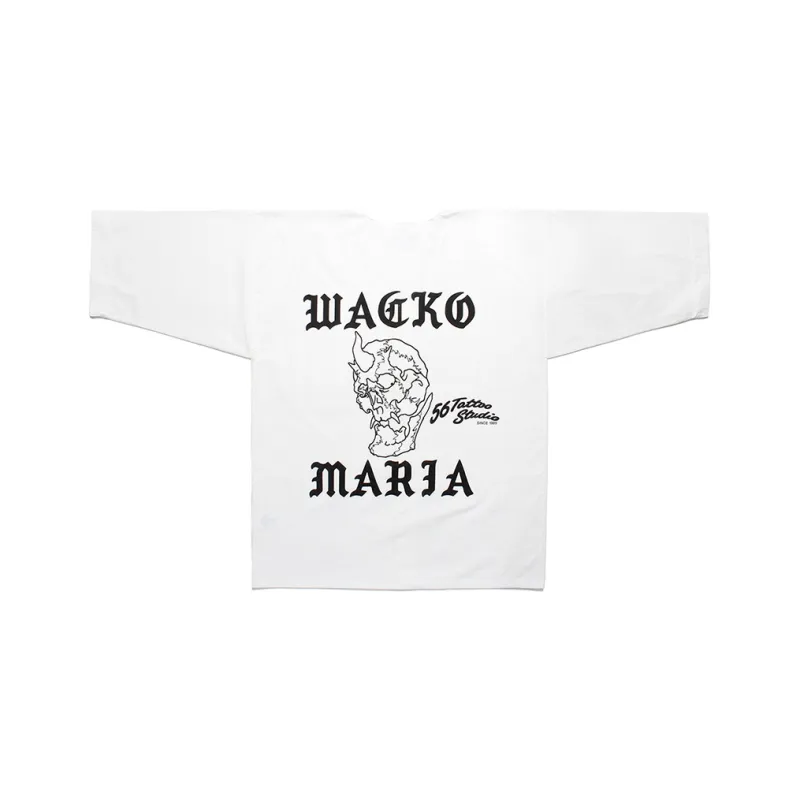 WACKO MARIA x 56 TATTOO STUDIO Shirt Unisex White-0