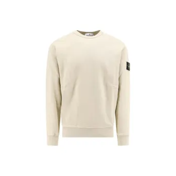 STONE ISLAND Compass Patch Crewneck Sweatshirt